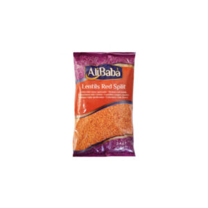 ALI BABA LENTILS RED SPLIT 2KG