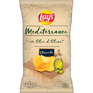 LAYS MEDITERRANEE CON OLIO D'OLIVA 120G